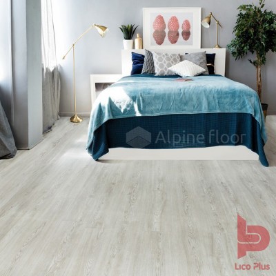 Купить LVT плитка (клеевая) Alpine Floor Ultra Дуб Арктик ECO 5-1 (4,49 м2). Фотографии, цена, характеристики
