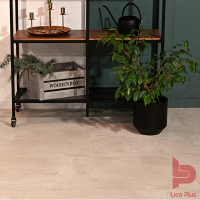 Купить SPC плитка Vinilam Ceramo Stone Бетон Белый (2,209 м2). Фотографии, цена, характеристики