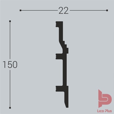 Купить Плинтус Bello Deco XPS П8, 150х22, 2000 мм. Фотографии, цена, характеристики