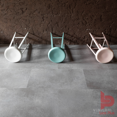 Купить SPC плитка Vinilam Ceramo Stone Цемент (2,209 м2). Фотографии, цена, характеристики