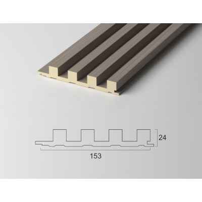 Сплошная рифленая панель 153. Фотографии, цена, характеристики