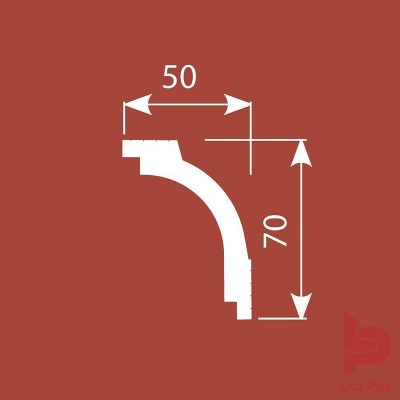 Карниз Cosca К048, 70х50, 2000мм. Фотографии, цена, характеристики